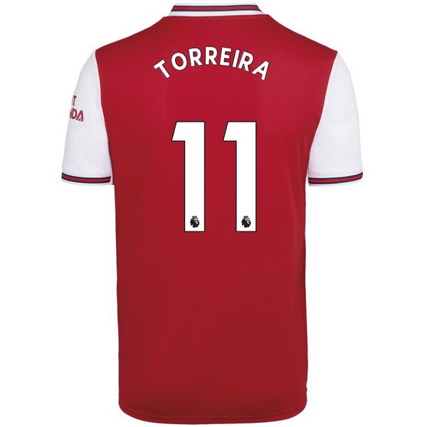Camiseta Arsenal NO.11 Torreira Primera equipación 2019-2020 Rojo